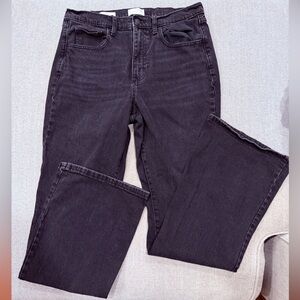 Universal Thread High Rise Flare‎ Jeans – Black Wash – Size 12L